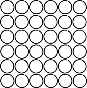 100Pcs Anti-Allergy 20G Unisex Plastic Hoop Ears Hole Retainers Hoop & Clear Nose Rings Hoop Retainer for Sensitive Ears & Skin