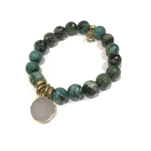 10mm Gemstone - African Torquoise