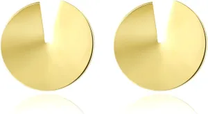 14K Gold Plated Post Stud Earrings Tiny Flower Daisy Earrings for Women Hypoallergenic Gold Studs for Sensitive Ears