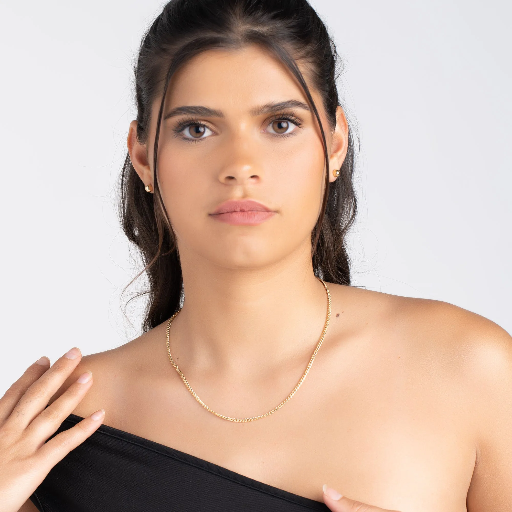 18k Gold Plated Miami Cuban Necklace 3mm Thick