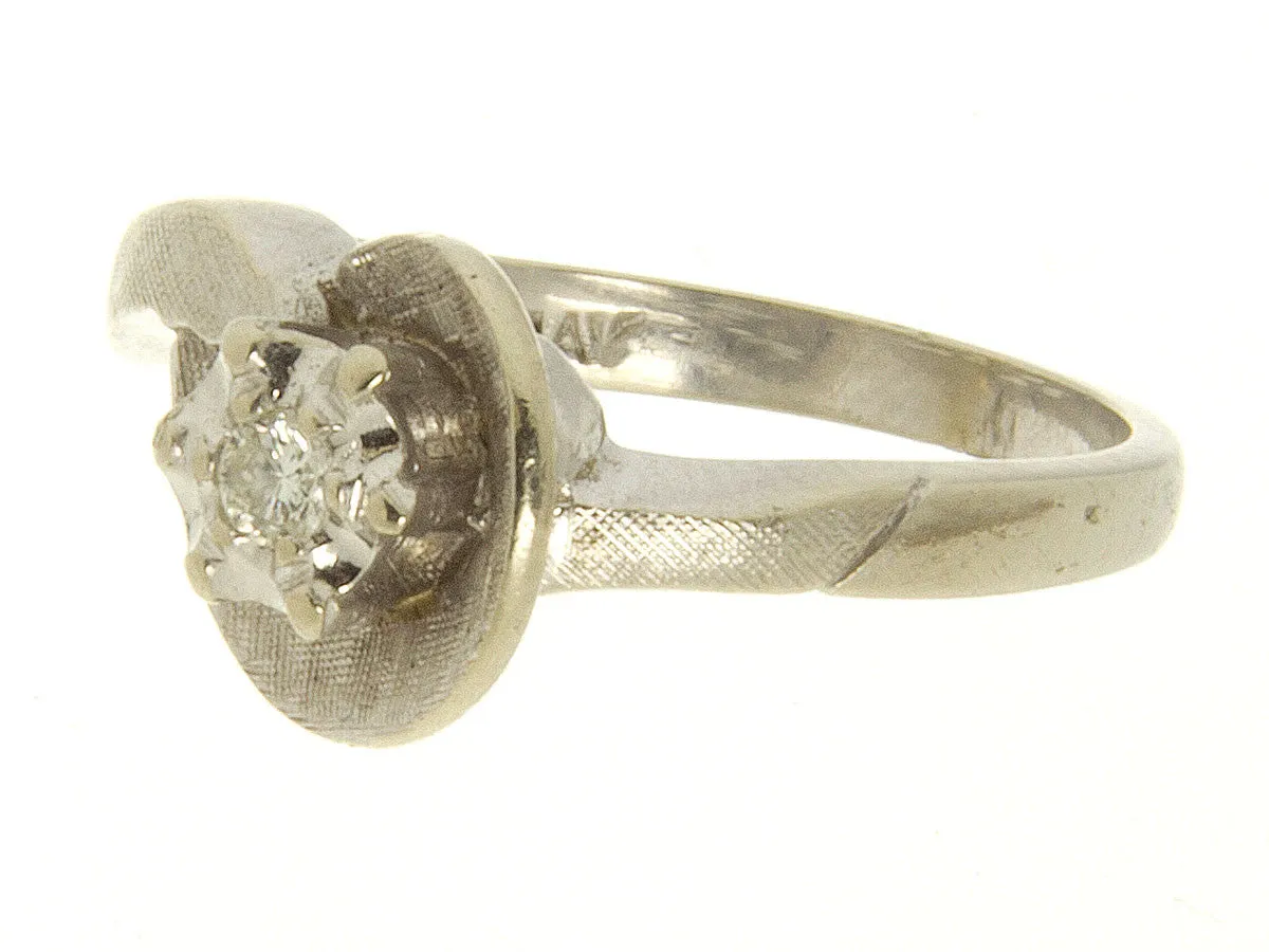 1950s Diamond Engagement Ring