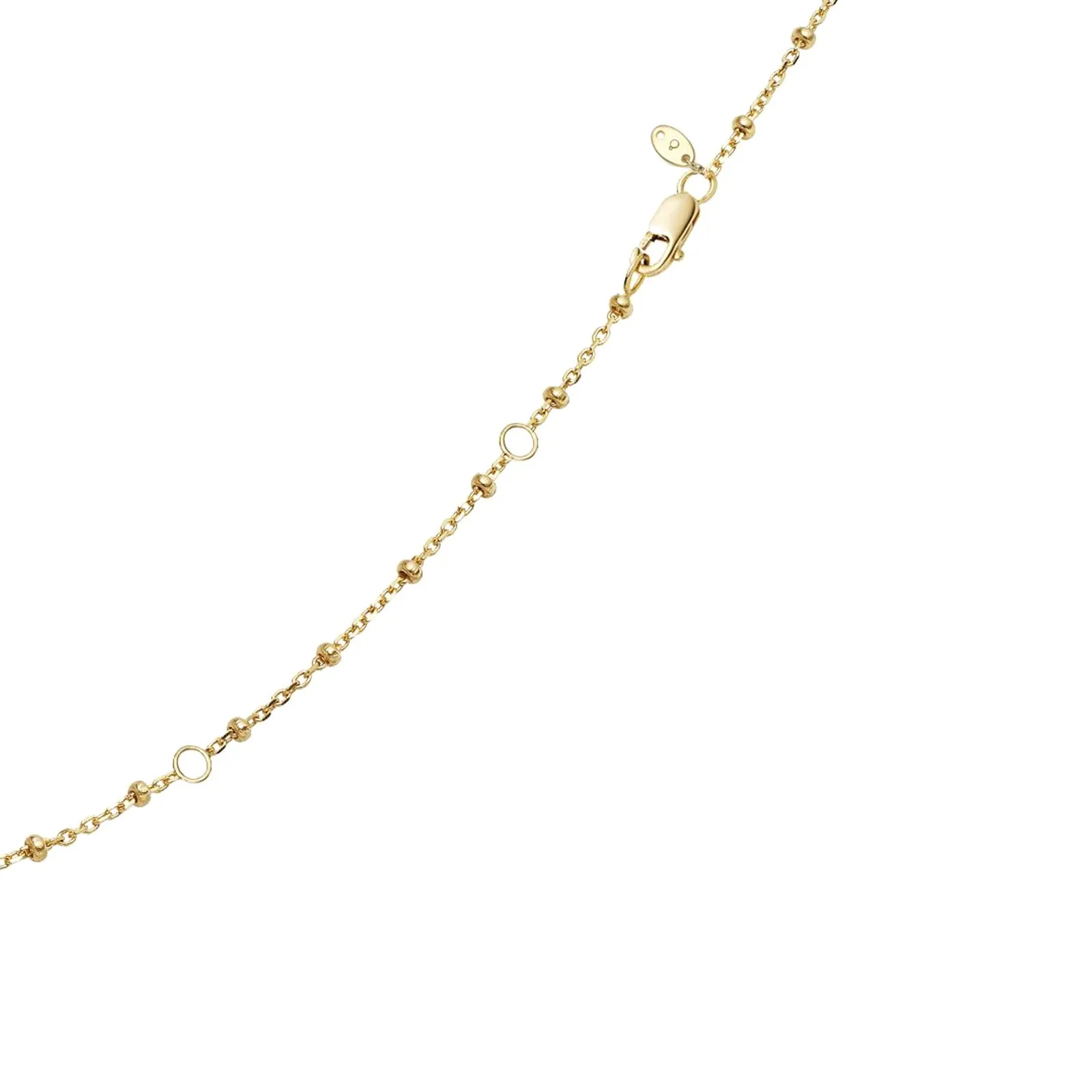 20" Sphere Beaded Chain Necklace