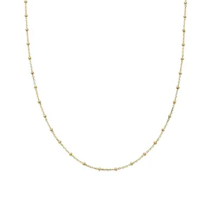 20" Sphere Beaded Chain Necklace