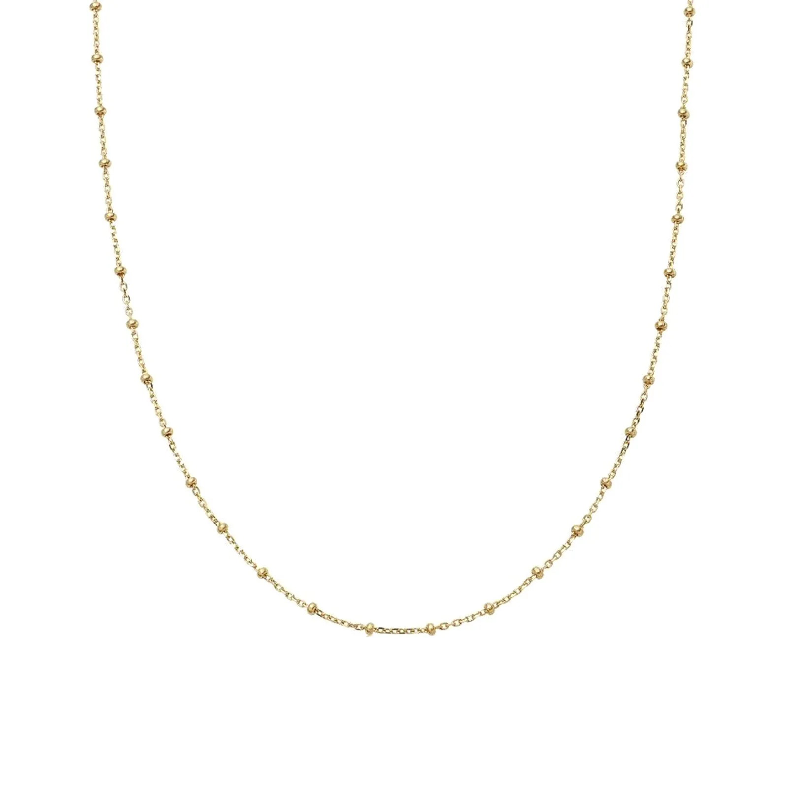 20" Sphere Beaded Chain Necklace