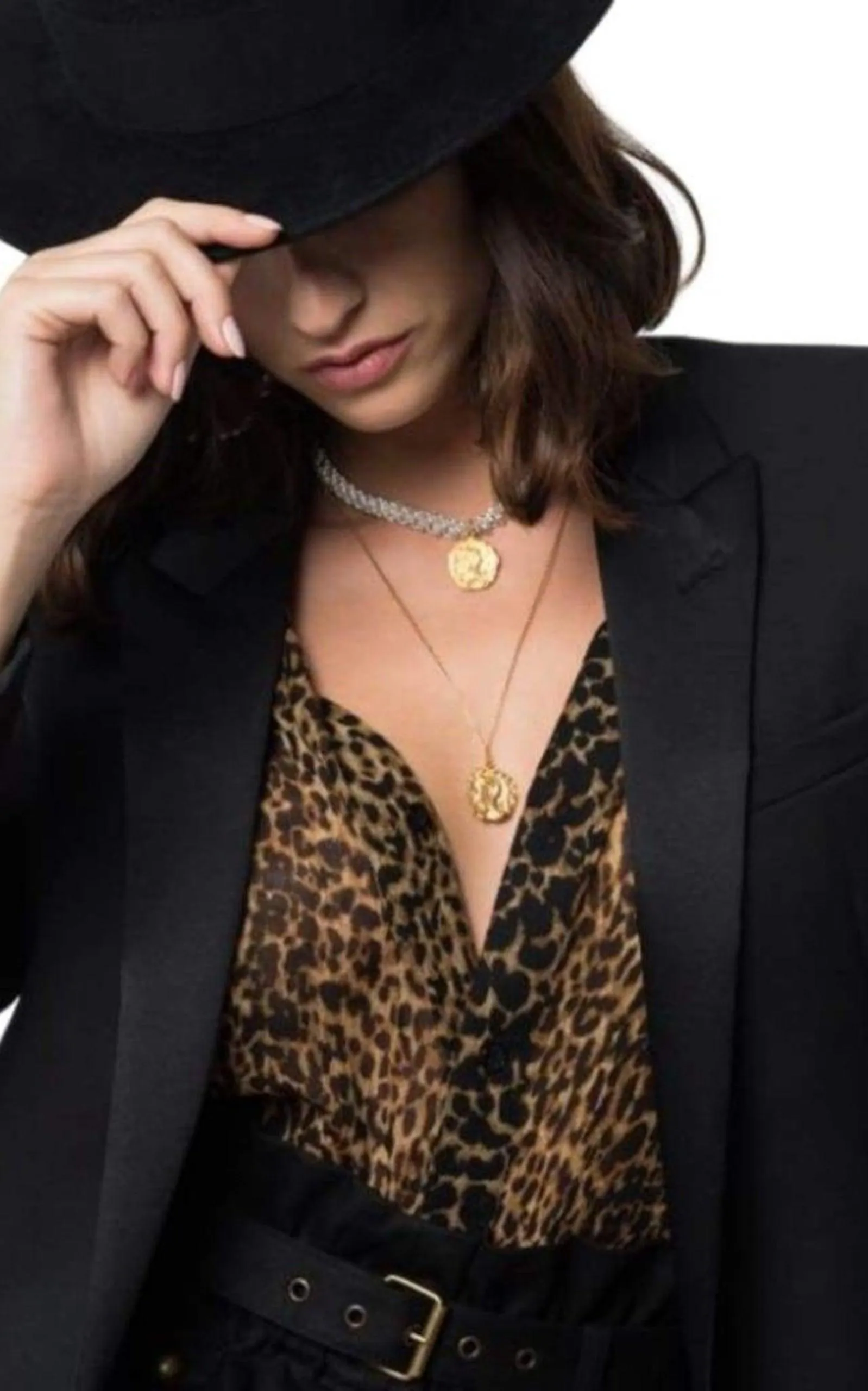 24K Gold-Plated Woven Tapestry Amulet Necklace