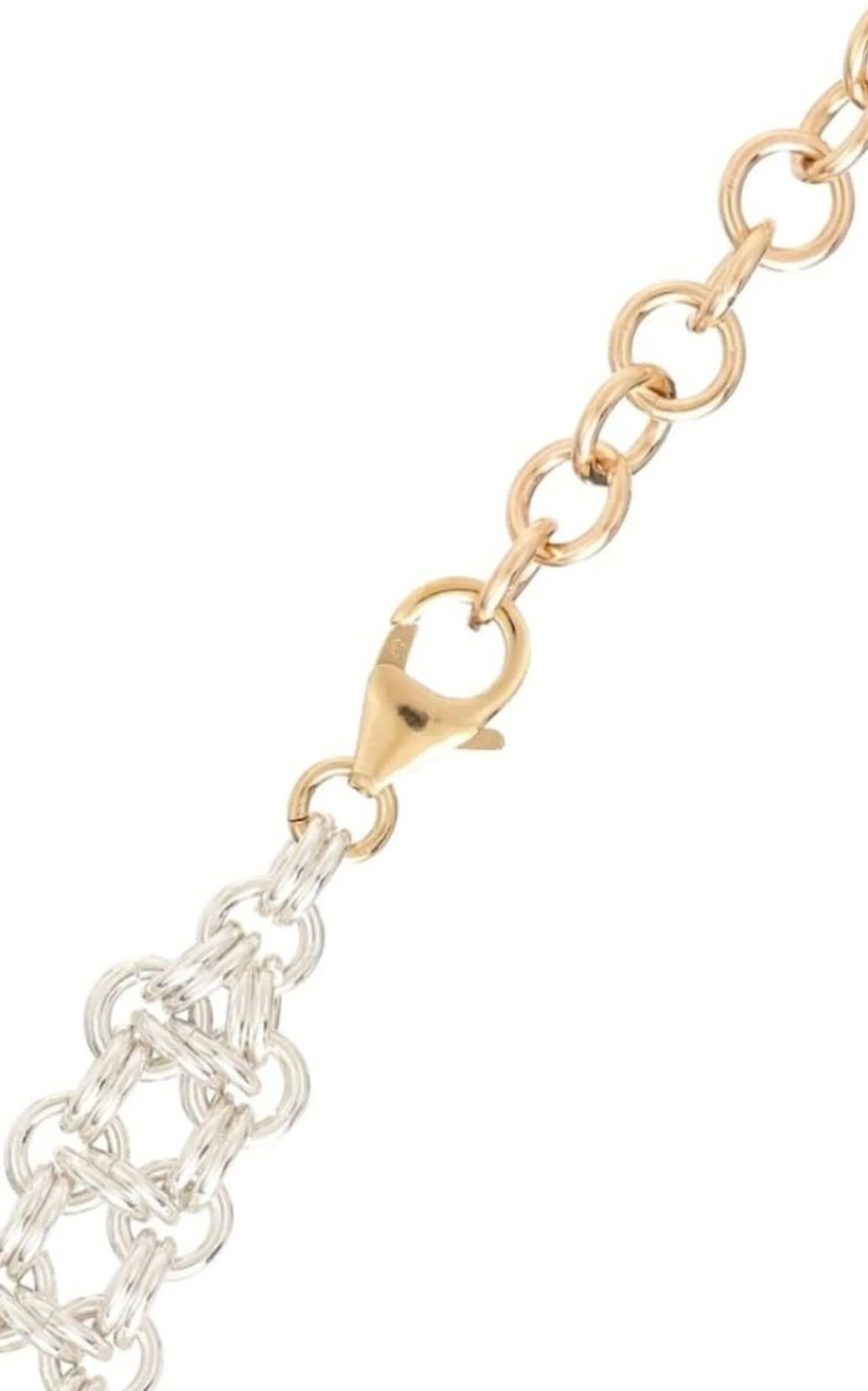 24K Gold-Plated Woven Tapestry Amulet Necklace