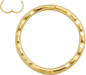 365 SLEEPERS 925 Solid Sterling Silver Australian Made 8mm - 14mm Faceted Hinged Sleeper Earrings Nose Lip Septum Tragus Hoop Segment Ring Nickel Free Hypoallergenic