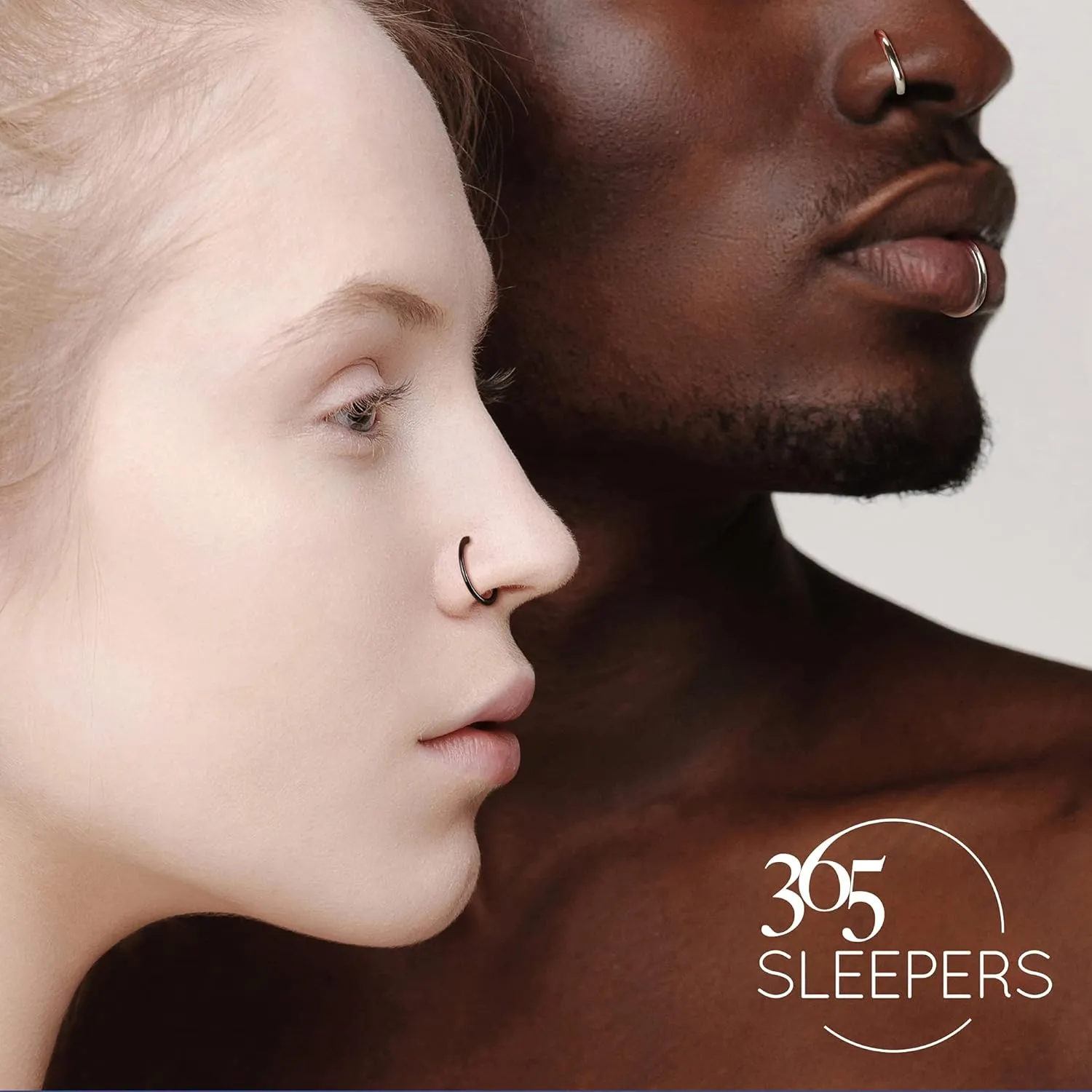 365 SLEEPERS 925 Solid Sterling Silver Australian Made 8mm - 14mm Hinged Sleeper Earrings Nose Lip Septum Tragus Hoop Segment Ring Nickel Free Hypoallergenic