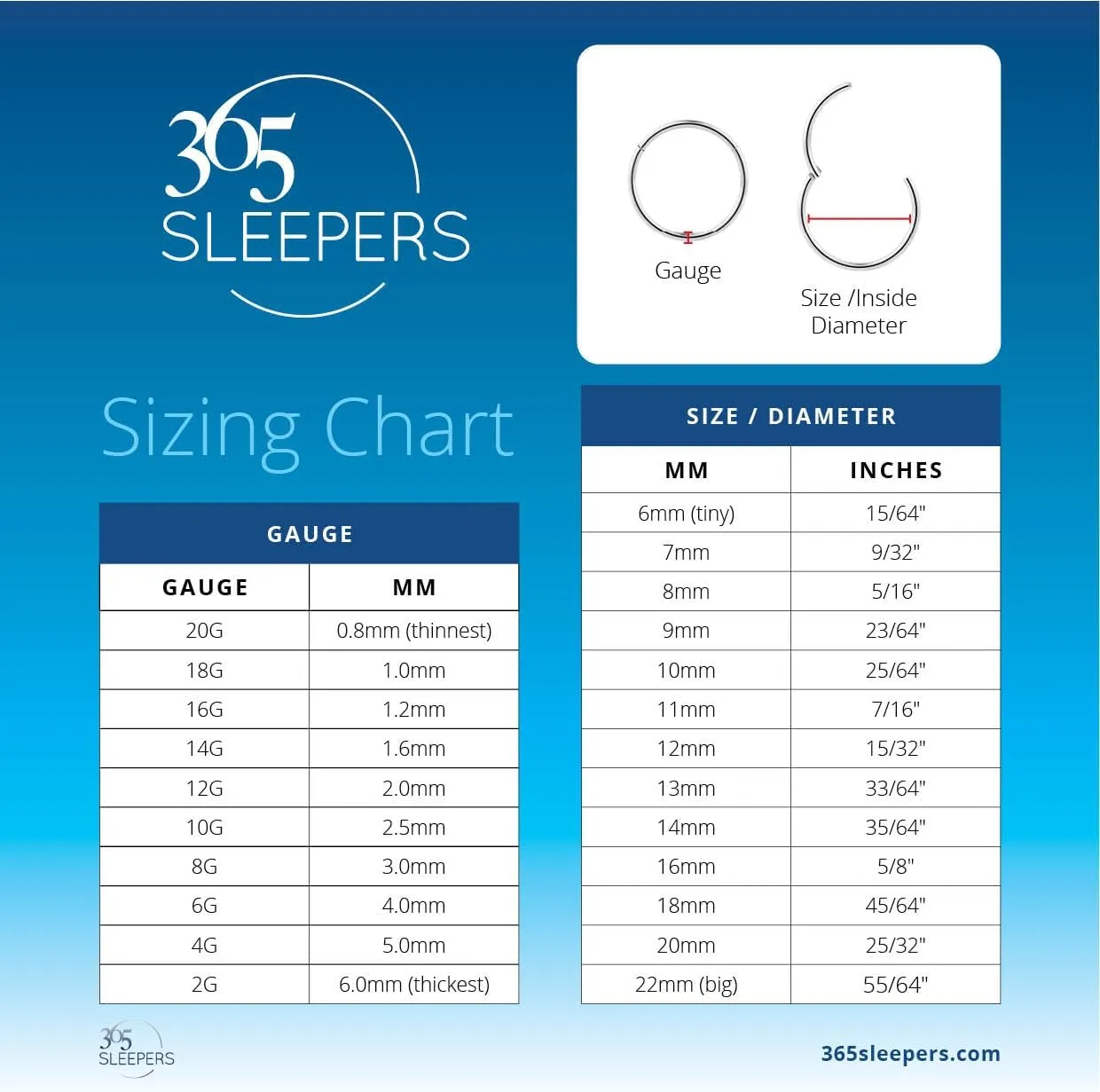 365 SLEEPERS 925 Solid Sterling Silver Australian Made 8mm - 14mm Hinged Sleeper Earrings Nose Lip Septum Tragus Hoop Segment Ring Nickel Free Hypoallergenic
