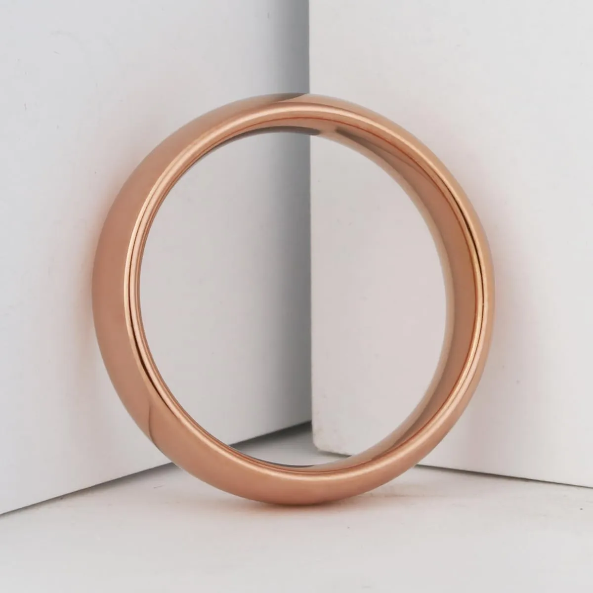 6mm 8mm 10mm Rose Gold Tungsten Rings Wedding Band Matte Comfort Fit for Men Women Size 4-15.5