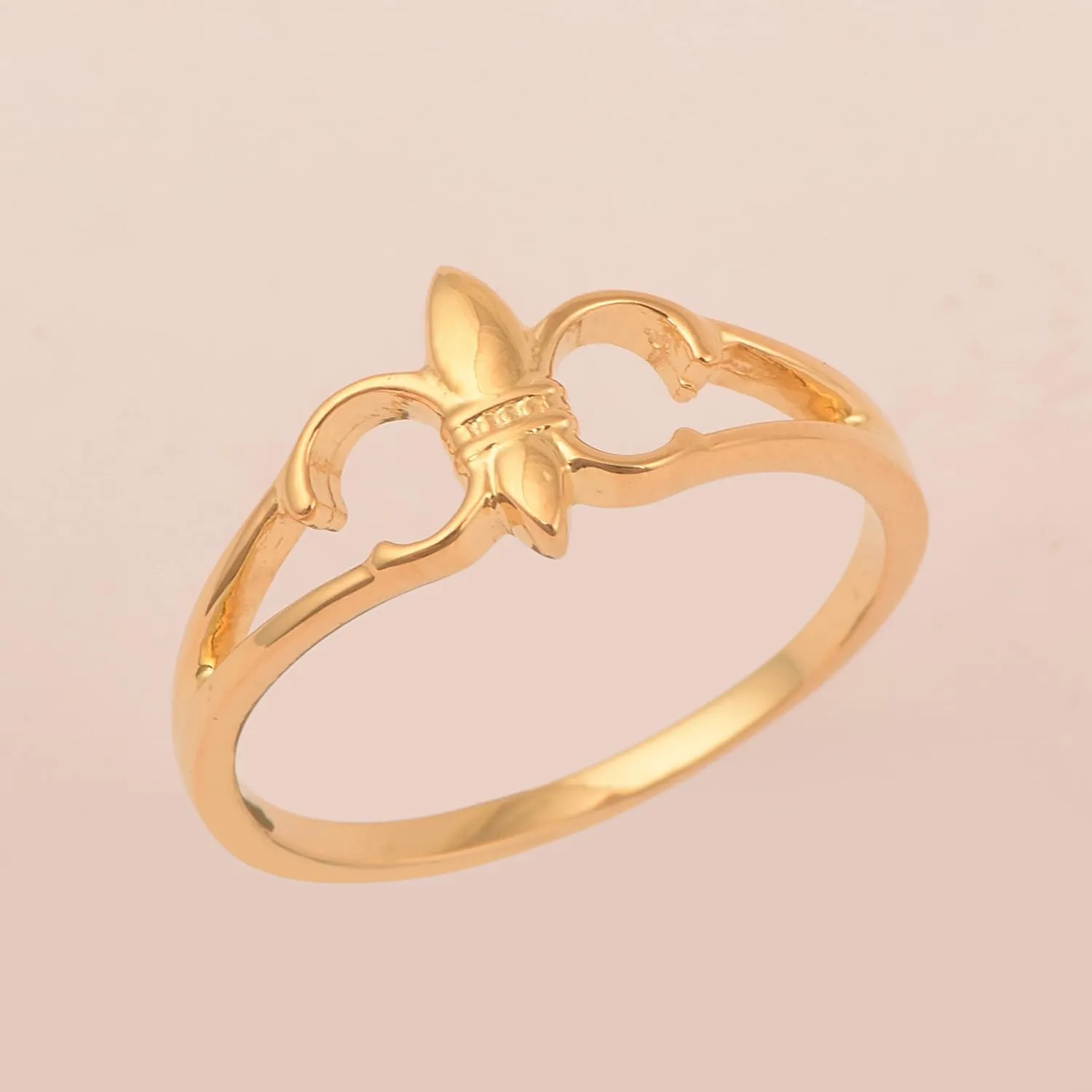 925 Sterling Silver Fleur De Lis Statement Rings Saints, French lily Flower Ring | Wedding, Engagement, Promise, Love Jewelry | Valentine Gift For Her