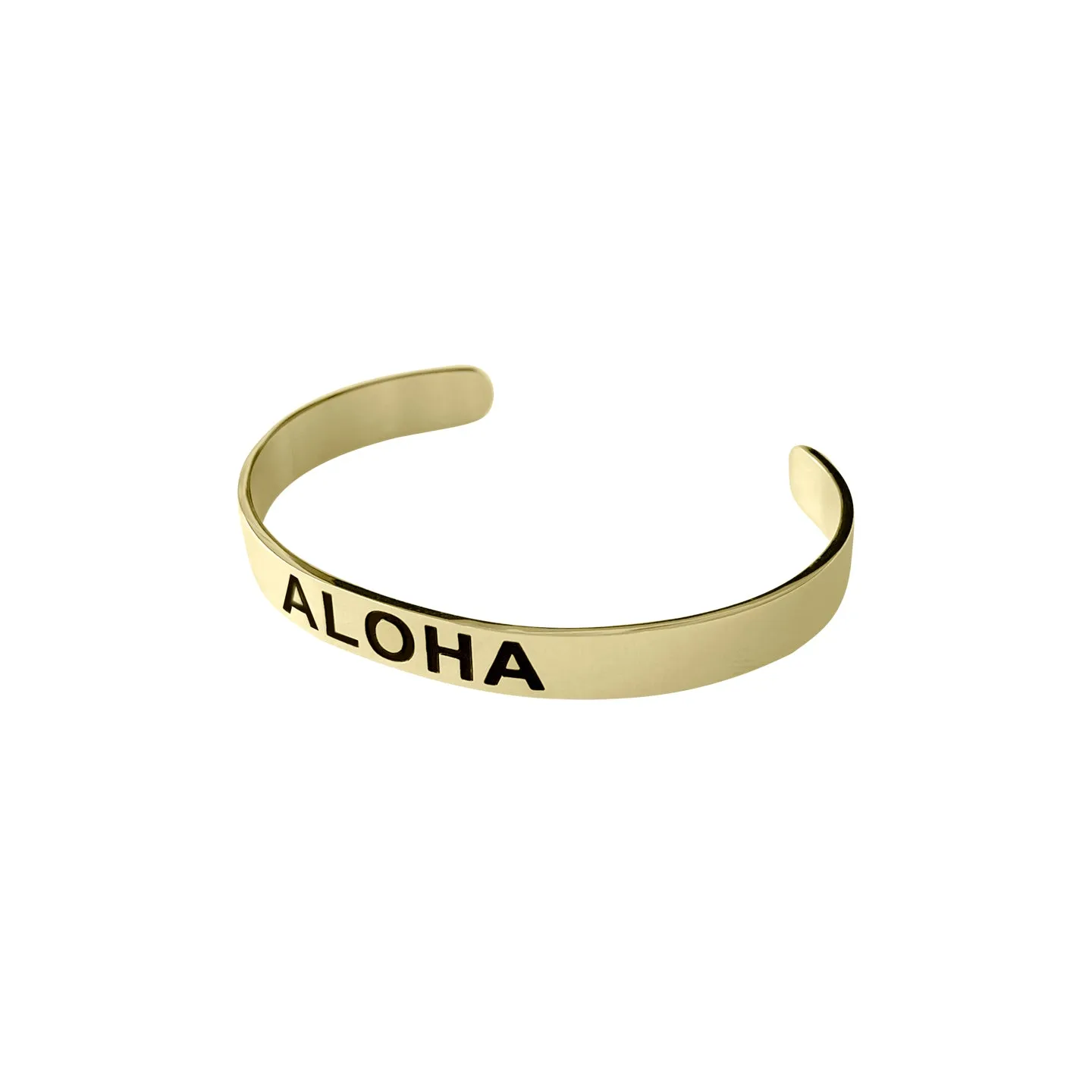 Aloha Bangle, Gold