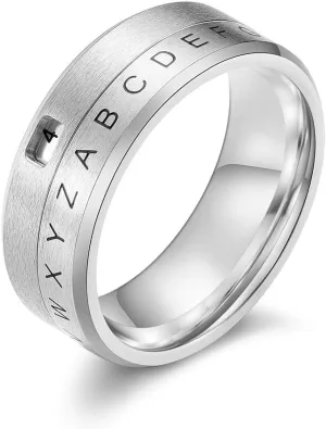 Alphabet Corresponding Number Project Mc2 Secret Message Decoder Ring Spy-Themed STEM Appeal Jewelry Accessories