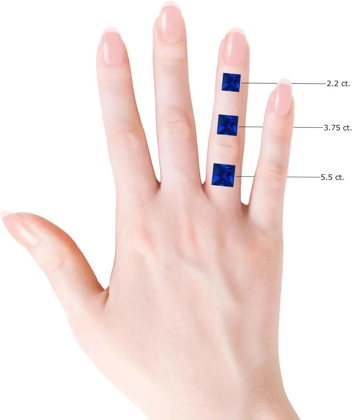 Angara Vintage Inspired Square Lab Grown Blue Sapphire Halo Pendant in 14K Solid Gold/Platinum | September Birthstone, Birthday, Engagement, Anniversary, Wedding Jewelry Gift for Women