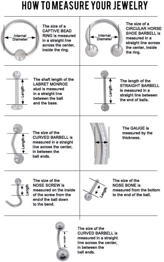Anodized Belly Piercing Rings - Large CZ Gem 5 Colors Available - 14ga-3/8"(10 mm)