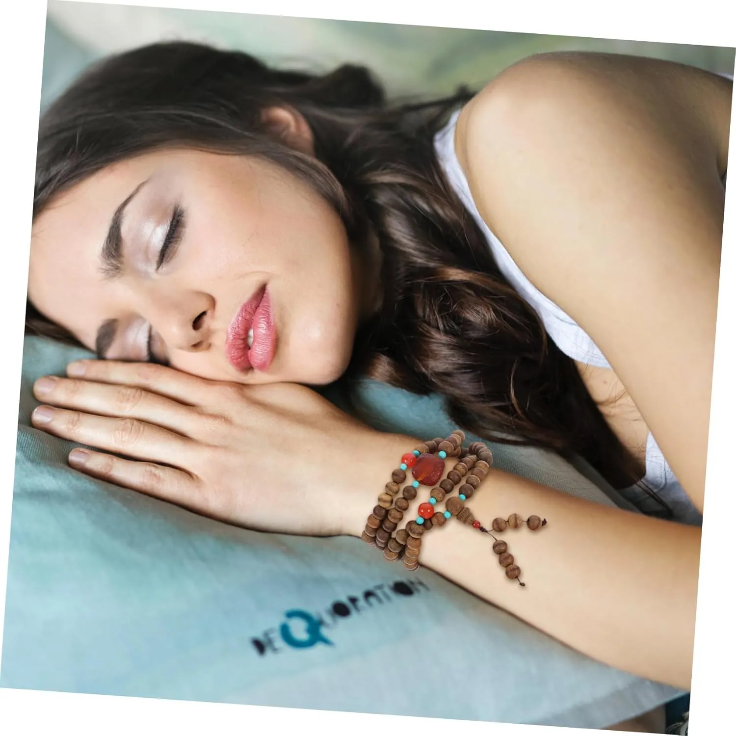 BESPORTBLE Bracelet Necklace Bracelets Name Necklace Chain Beads Charms Bead Necklace Style Jewelry Wood Bead