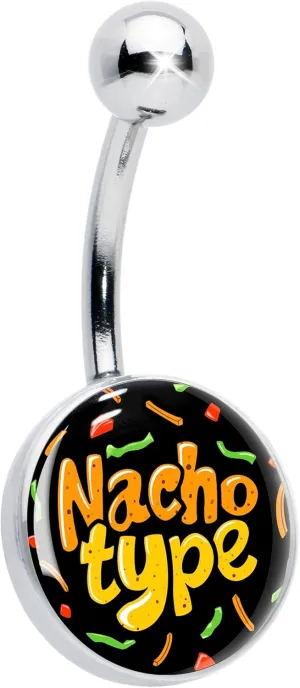 Body Candy Belly Ring Nacho Type Belly Ring Surgical Steel Navel Piercing