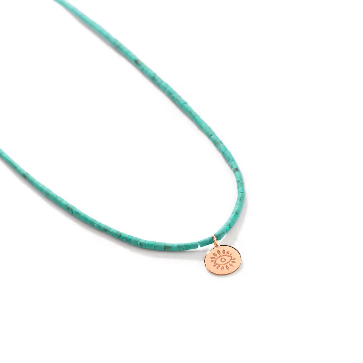 Bright Eye Turquoise Necklace