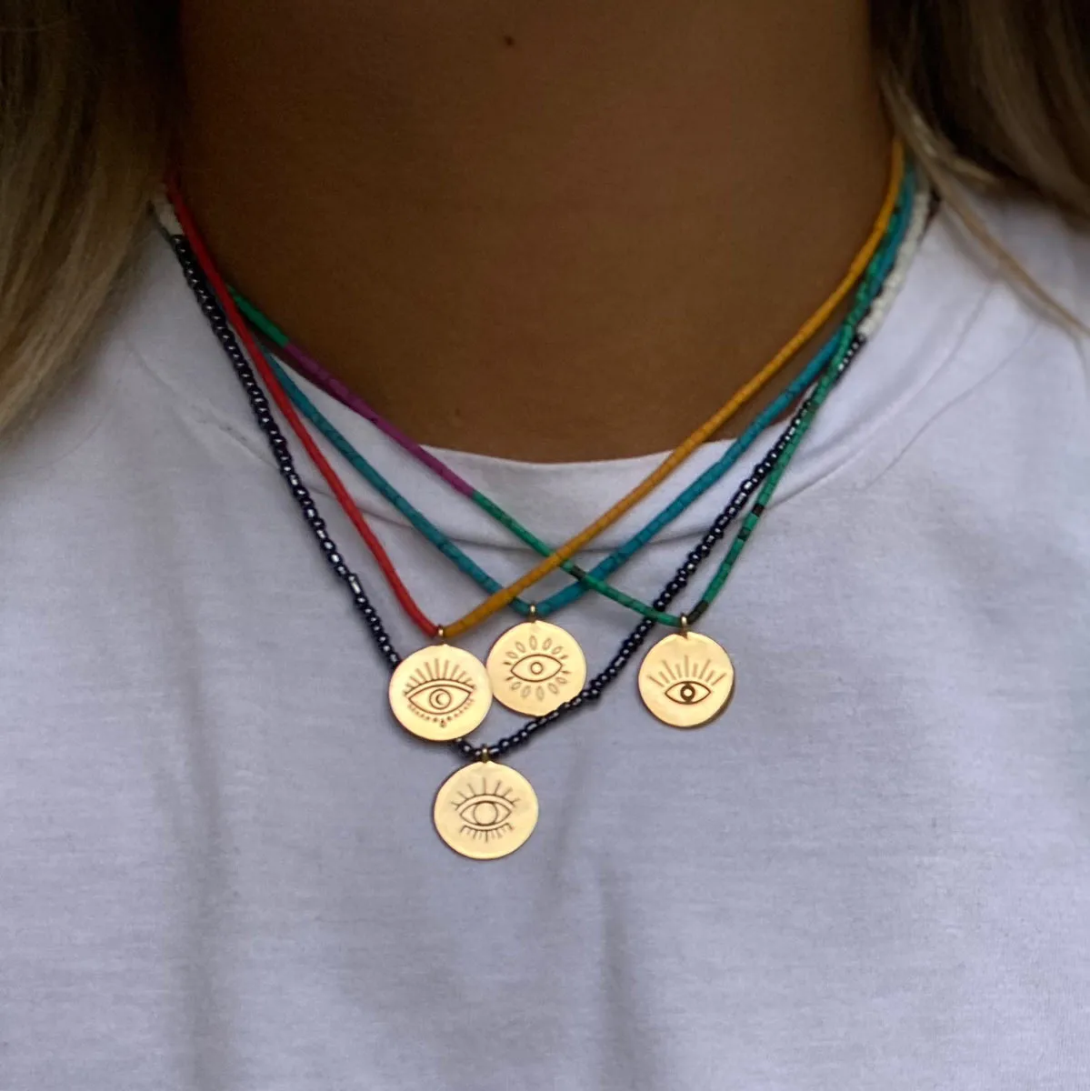 Bright Eye Turquoise Necklace