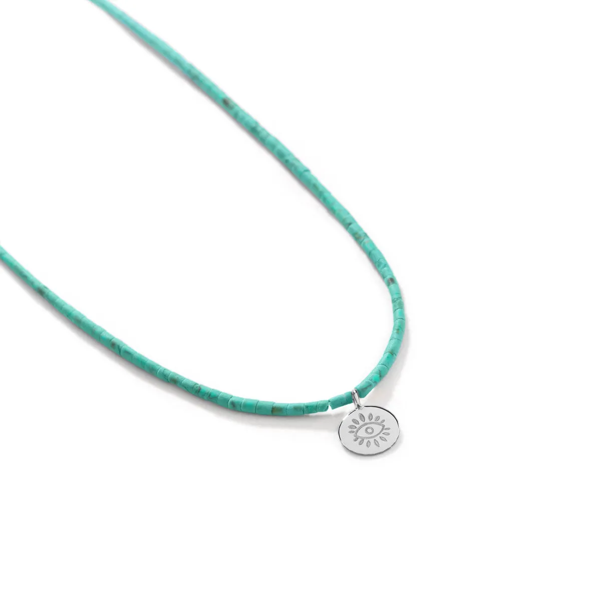 Bright Eye Turquoise Necklace