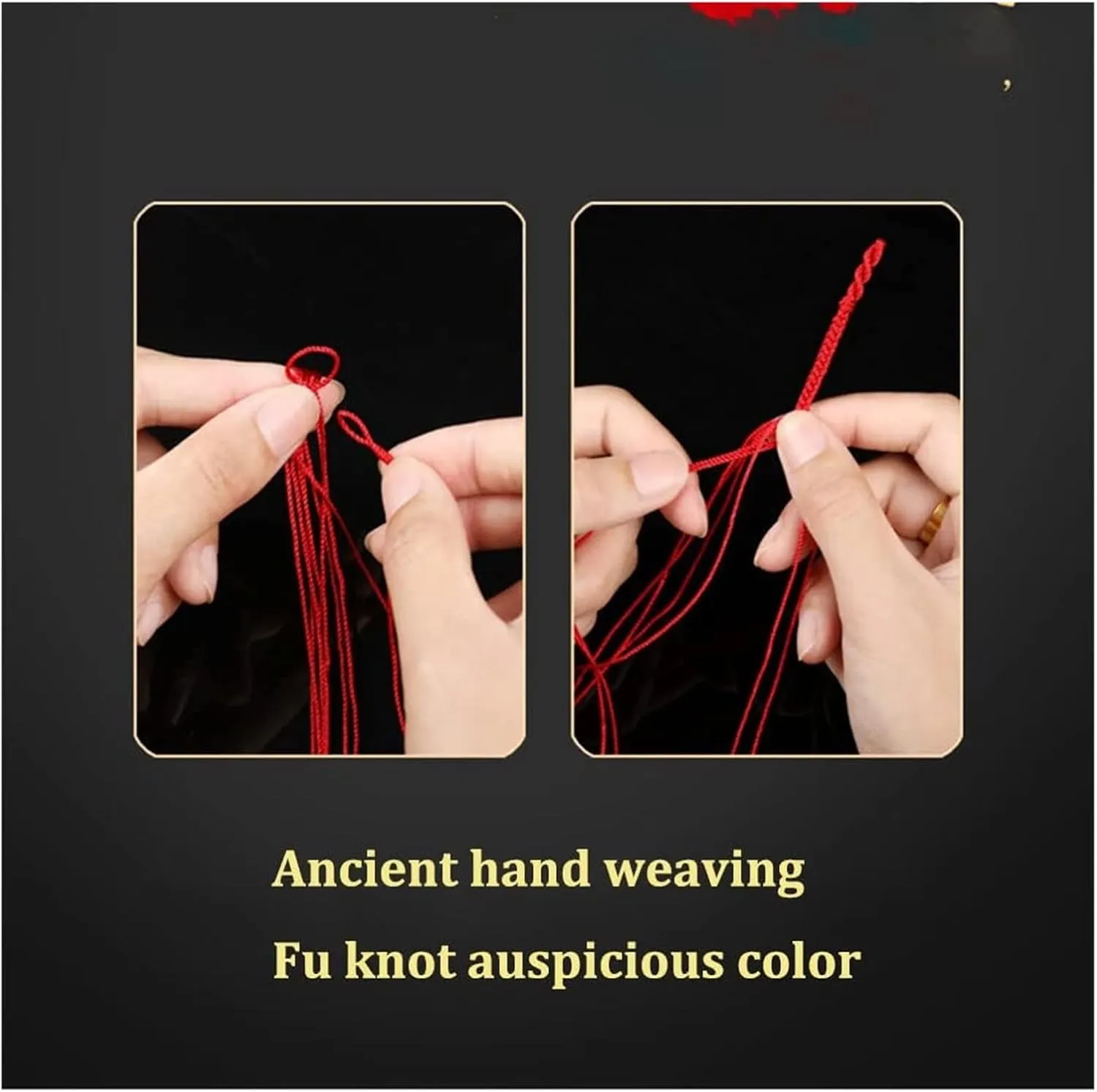 Buddha Bracelets Bead Bracelet Tibetan Buddhist,Meditation Prayer Beads Bangle,Genuine Cinnabar Tibetan Rope Knots Bracelet Hand-Woven Bracelet Couple Lucky Transfer Beads