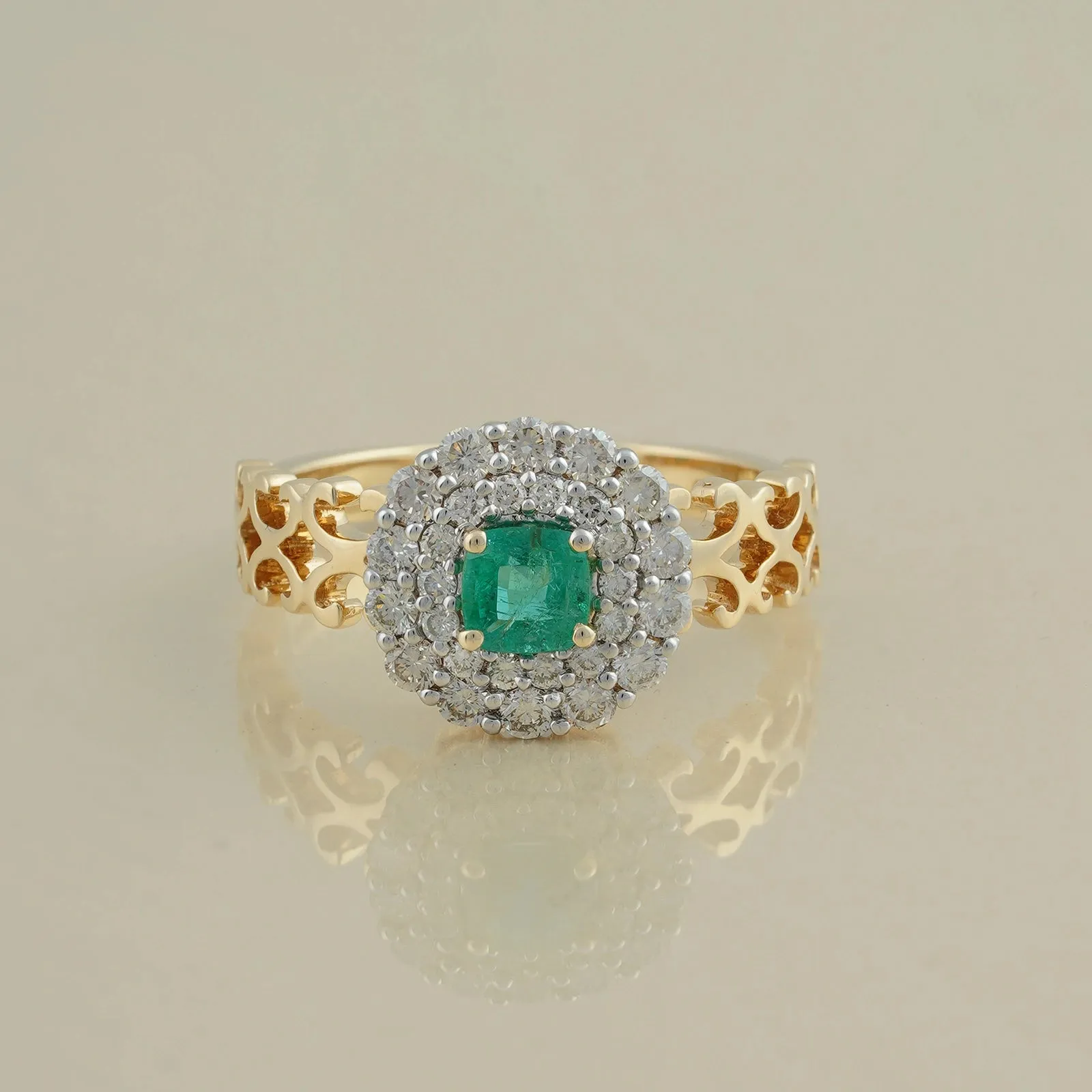 Carmen Emerald Ring