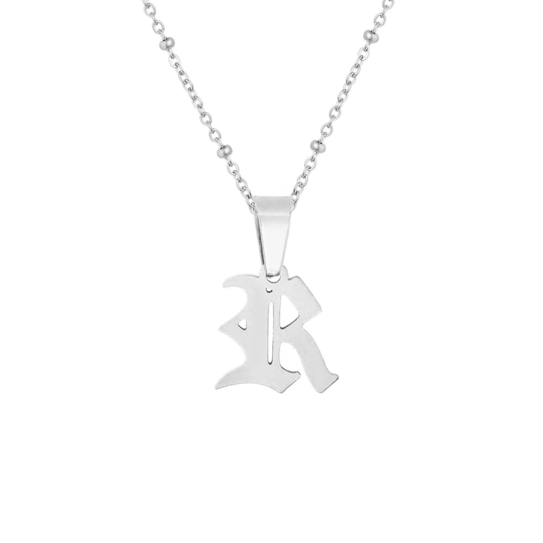 Charisma Beaded Initial Necklace