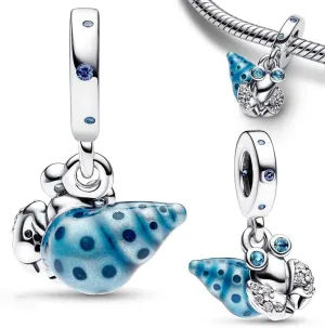 Charms Beads 925 Sterling Silver for Pandora Bracelet, Dangle Pendant Charms with 5A Cubic Zirconia for European Necklace and Bracelet Jewelry Gifts for Women