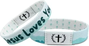 Christian Nfc Daily Bible Verse Bracelet,Quick Access to Scripture & Prayer Tools, Wearable Waterproof Jesus Love You Bracelet,Christian Bracelets for Women Men- Inspirational Gift for Believers