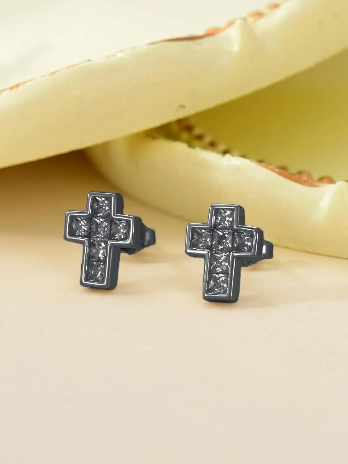 Christmas Day Earrings 925 Sterling Silver Bat/Chicken/Cardinal/Shamrock/Stethoscope/Celtic/Cross Studs Festival Earrings Gothic Jewelry Gifts for Women
