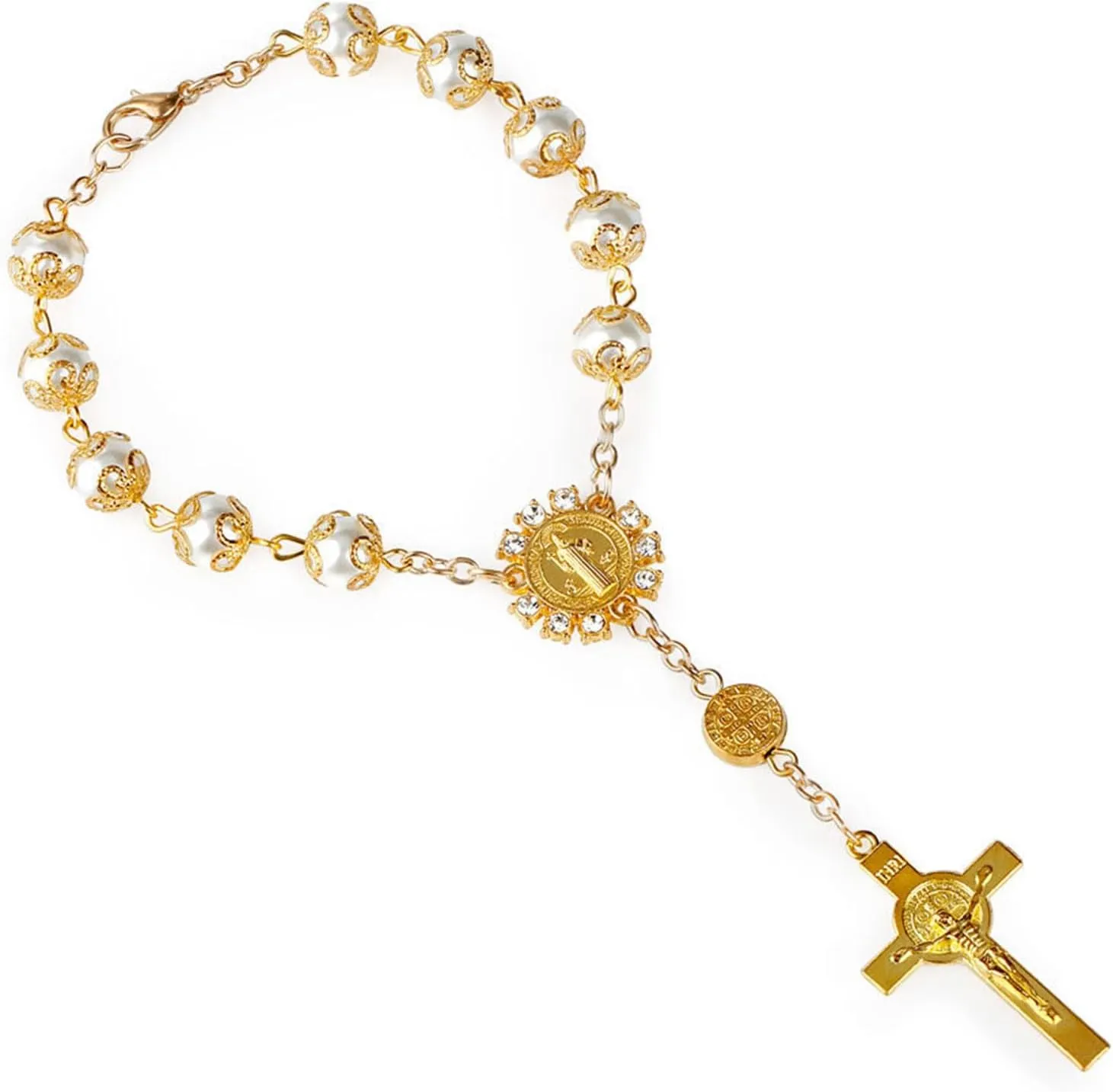 Cross Bracelet Easter Gifts Easter Basket Stuffers for Women Jesus Bracelets Baptism Christian First Confirmation Communion Religious Gifts for Women Jewellery Gifts