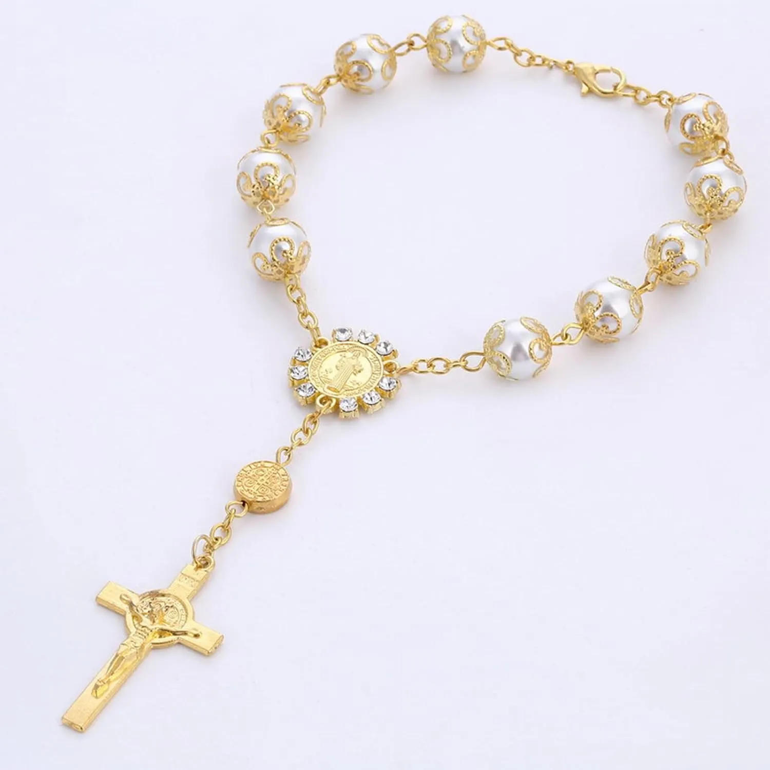 Cross Bracelet Easter Gifts Easter Basket Stuffers for Women Jesus Bracelets Baptism Christian First Confirmation Communion Religious Gifts for Women Jewellery Gifts