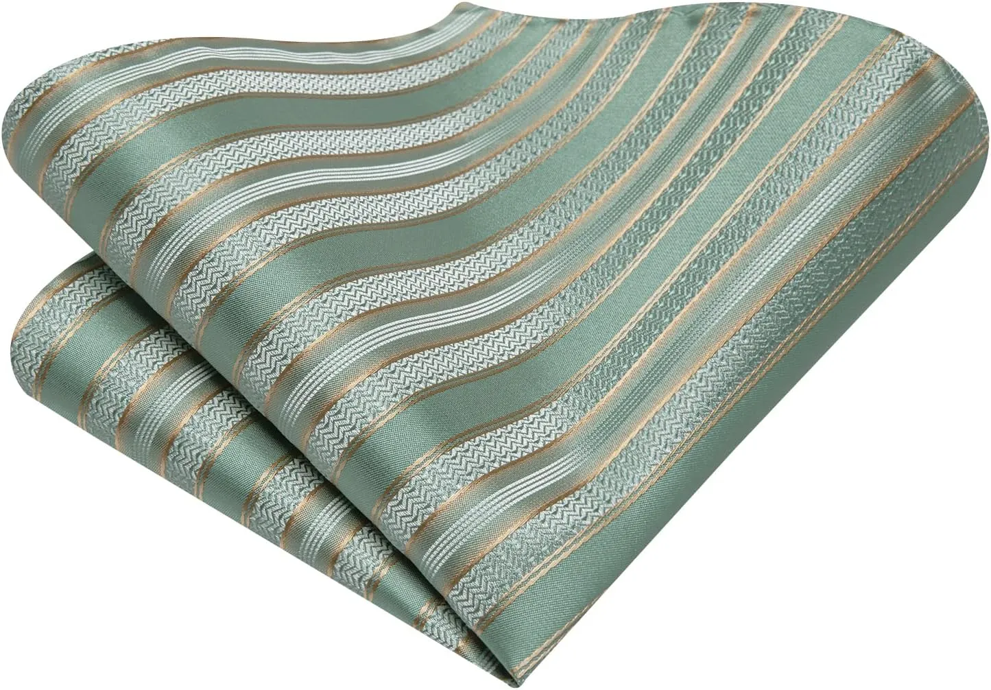 Dubulle Mens Tie Set Solid Paisley Silk Striped Necktie for Men with Cufflinks Tie and Pocket Square