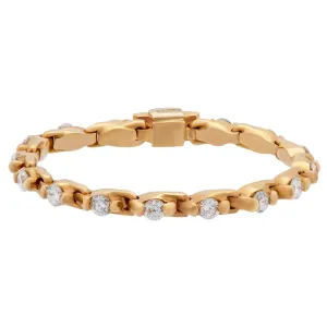 Estate Rose Gold Diamond Eternity Ring