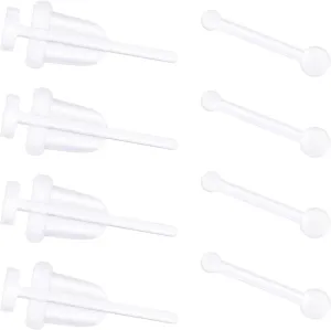 Flexible Acrylic Clear retainer ear plugs 20 Gauge Cartilage Lobe Earrings Helix Piercing Jewelry See More Theme