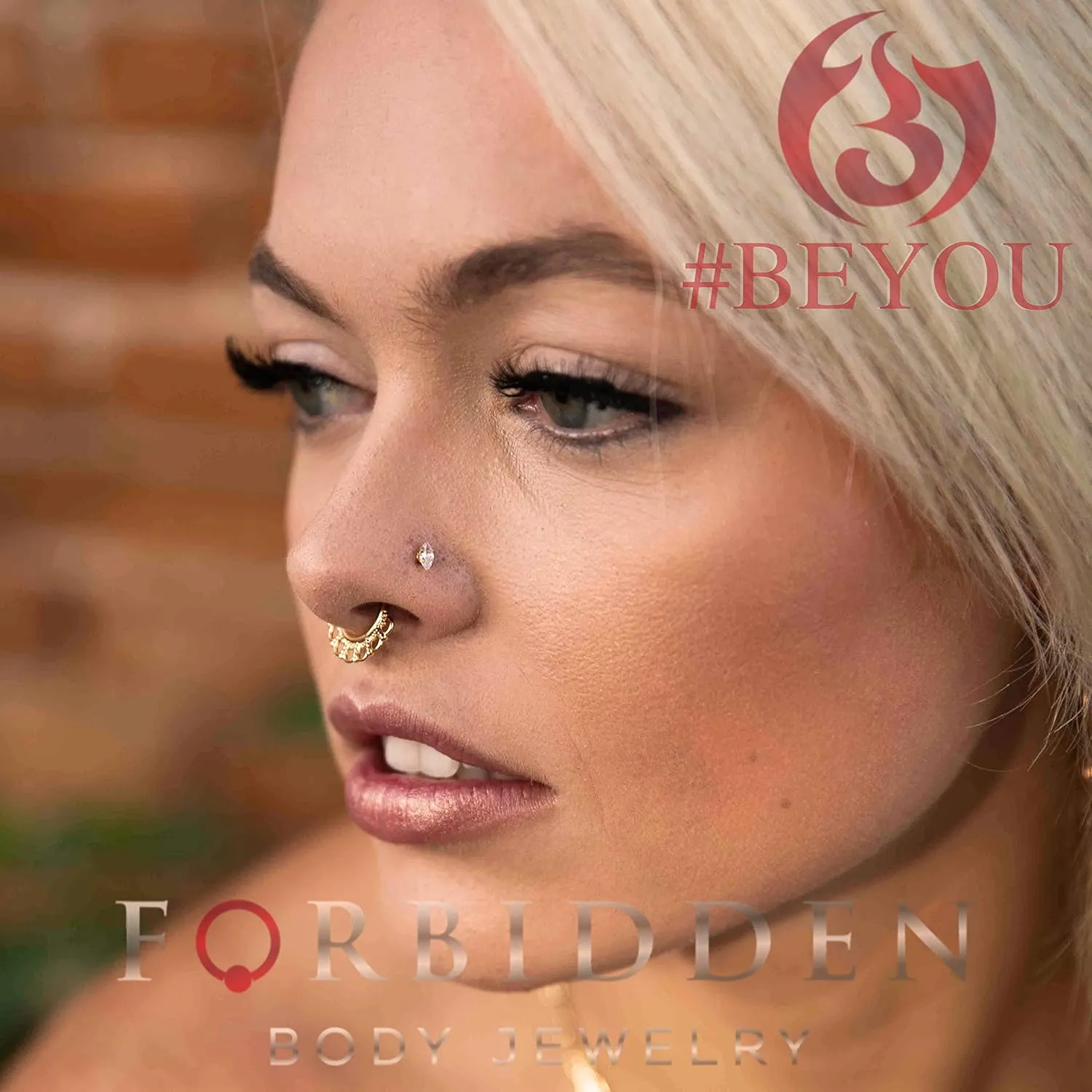 Forbidden Body Jewelry Tragus Earring, Labret Jewelry 16g, Tragus Piercing Jewelry Surgical Steel, Internally Threaded Surgical Steel Marquise CZ Labret Stud (Pick Color/Length)