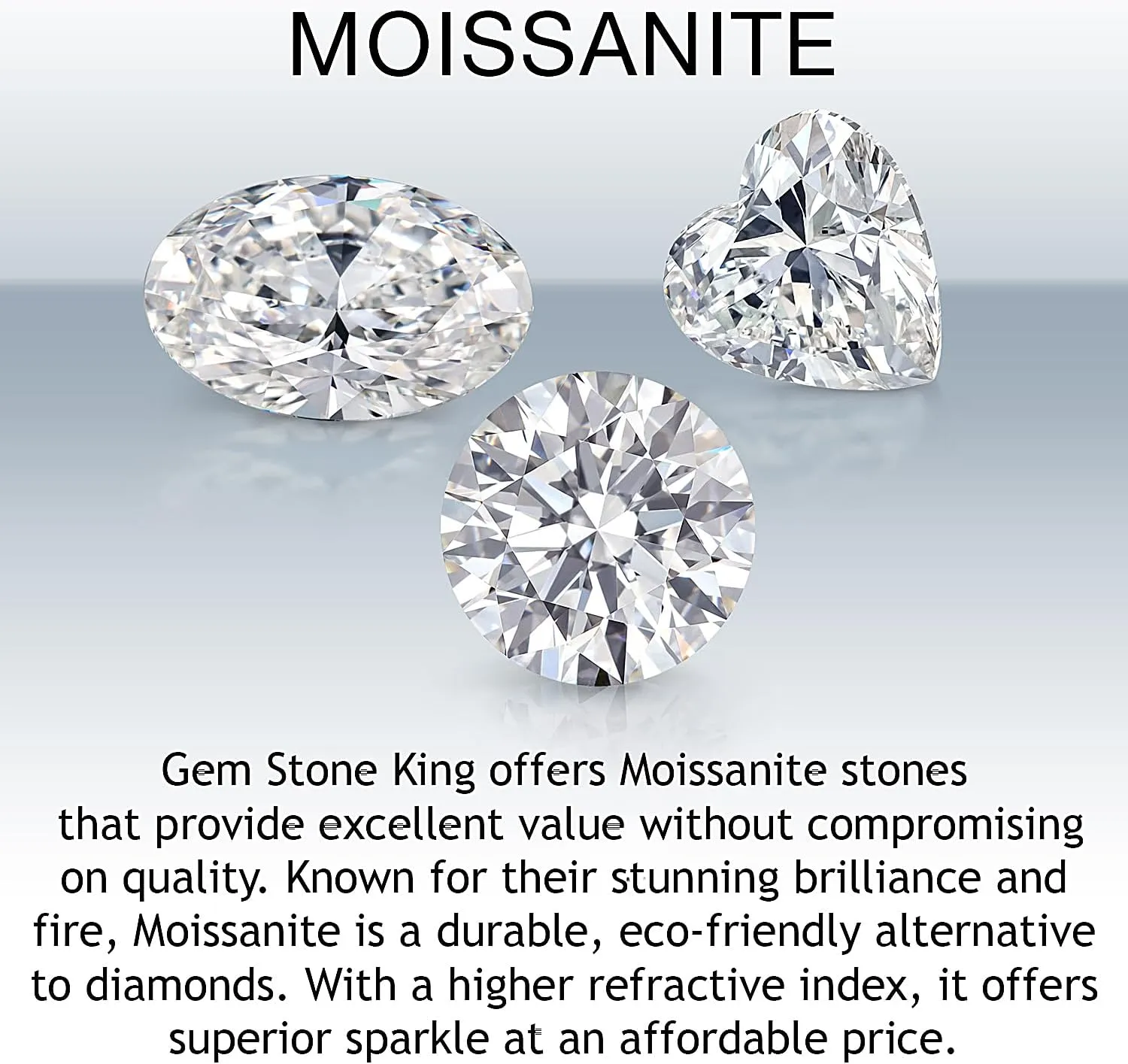Gem Stone King 10K Yellow Gold White Moissanite and Lab Grown Diamond Halo Engagement Ring For Women (1.03 Cttw, Oval 7X5MM, Available In Size 5, 6, 7, 8, 9)