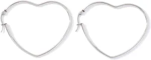 Geometric Hoop Earrings for Women Girls Minimalism Vintage Gold Stainless Steel Geometric Dangle Earrings Lightweight Thin Punk Loop Earrings Jewelry Gifts