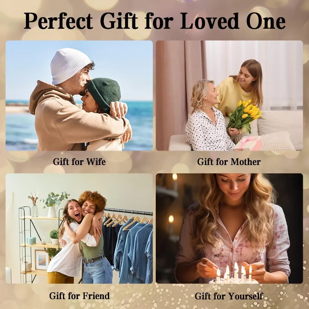Gold Bracelets For Women Heart Initial Letter Pendant Necklace and Bracelet Set Personalized Jewelry Sets for Women Birthday Gifts for Mom Her Daughter Initial Necklace 14K Silver Plated