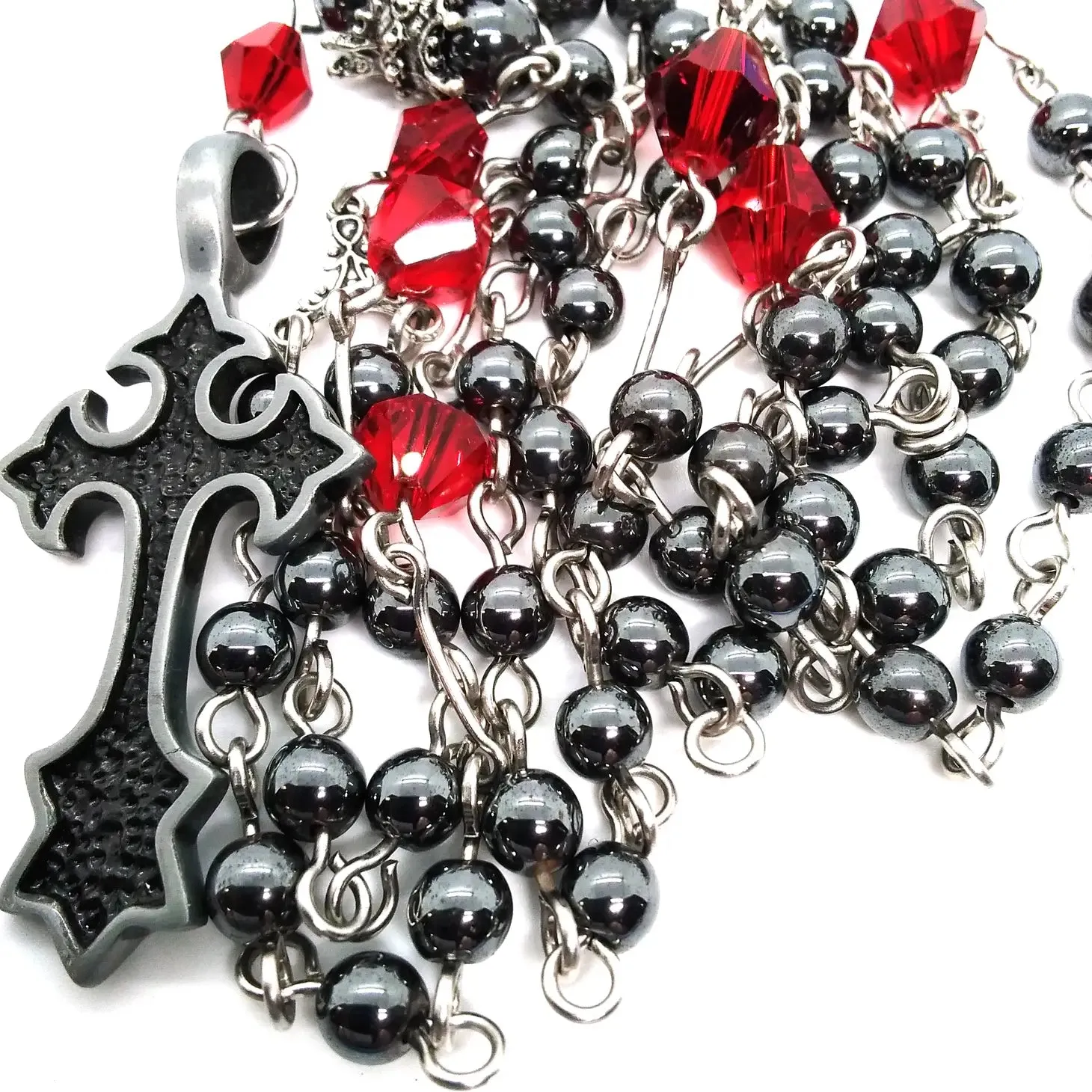 Gothic Cross Rosary