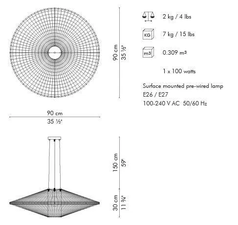 HALO DISC LAMP