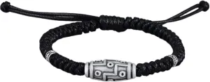 Handmade Weave String Bracelet,999Silver Jewelry Decoration Wristband,Adjustable Unisex Friendship Band For Men and Women Gift