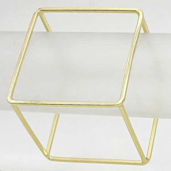iLLASPARKZ Chunky Metal Dimensional Cube Bracelet