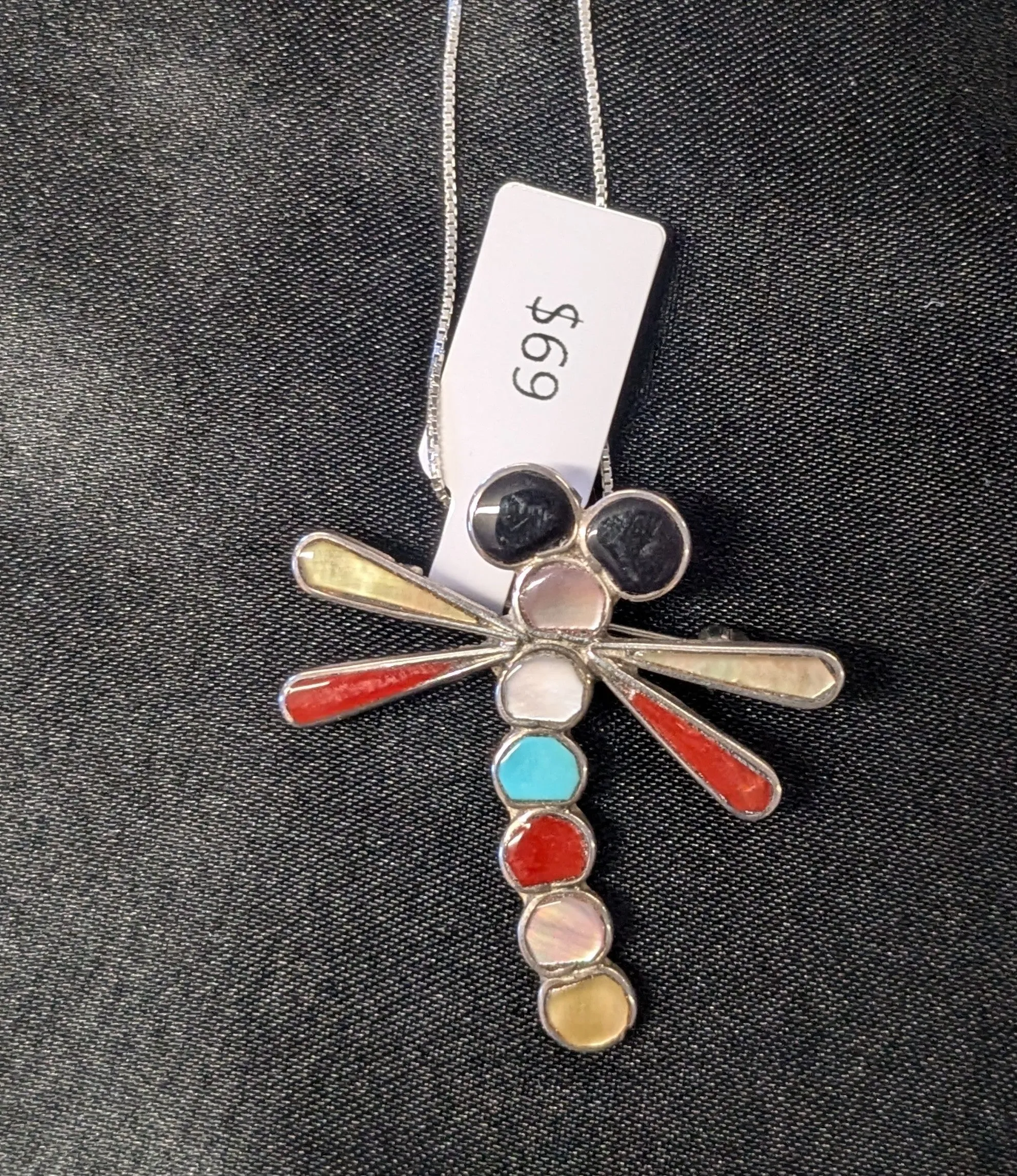 Inlay Necklace/Pin