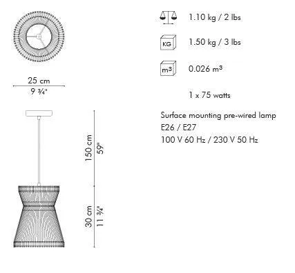 KAI HARA HANGING LAMP