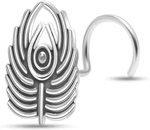 LeCalla 925 Sterling Silver Nose Rings & Studs for Women | Vintage-Inspired Piercing Gifts & Non-Pierced Nose Accessories | Hypoallergenic Clip-On & Screw Nose Pins Body Piercing Jewelry
