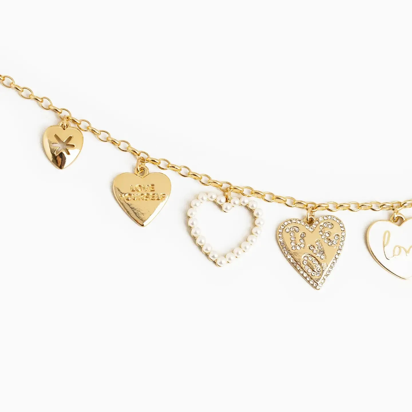 Love Yourself Charm Necklace