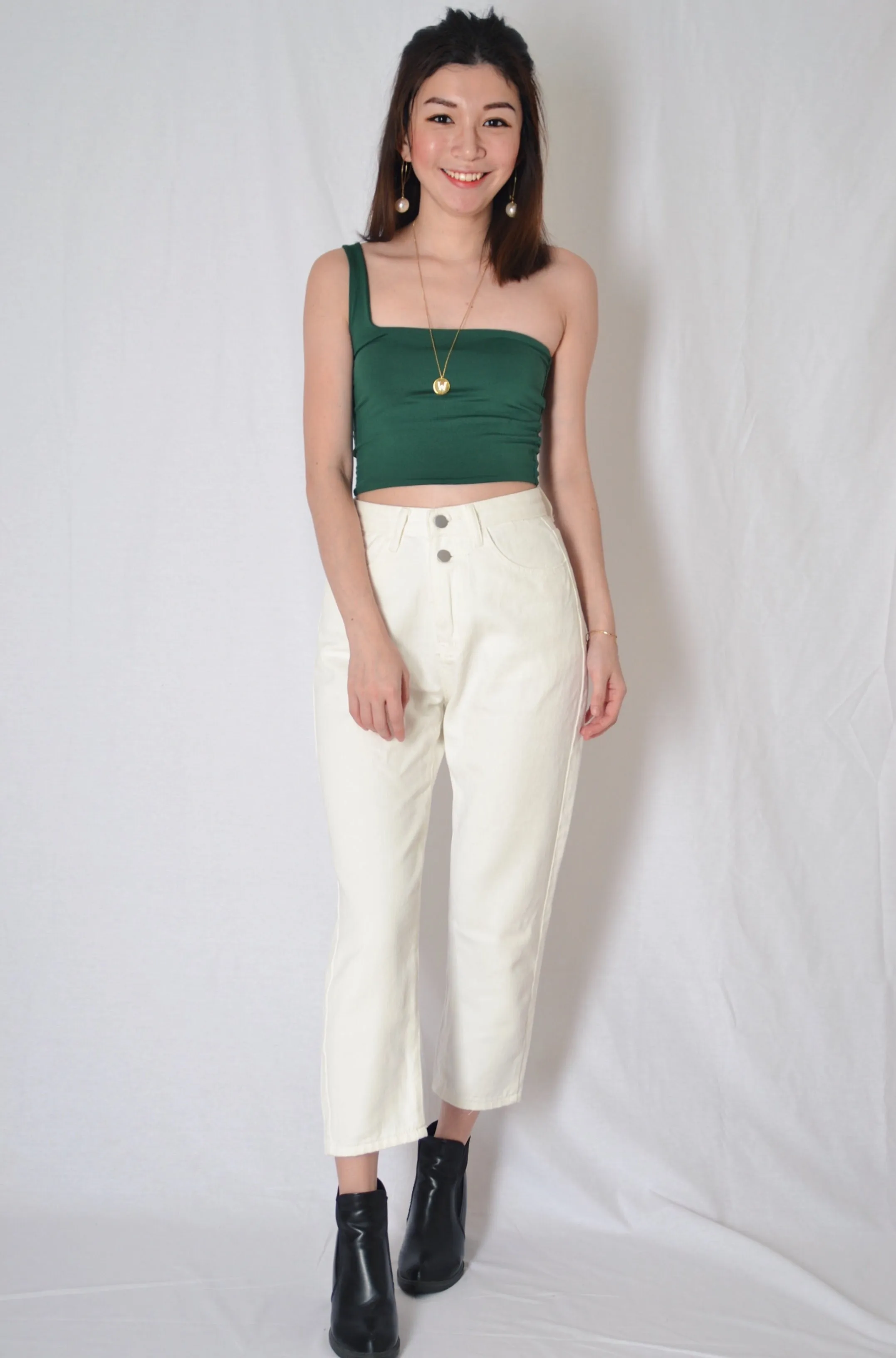 MATILDA JEANS IN WHITE