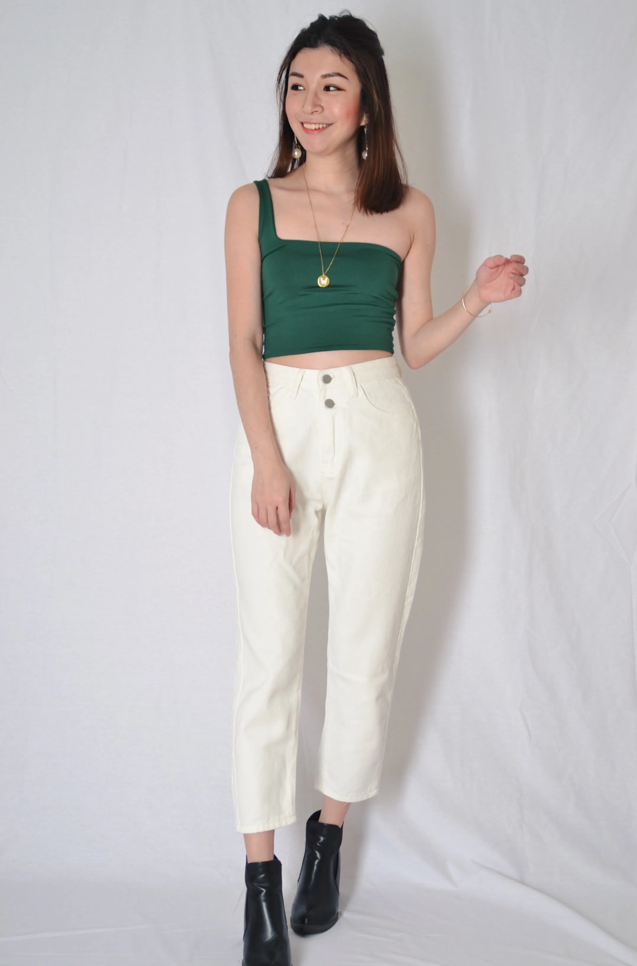 MATILDA JEANS IN WHITE