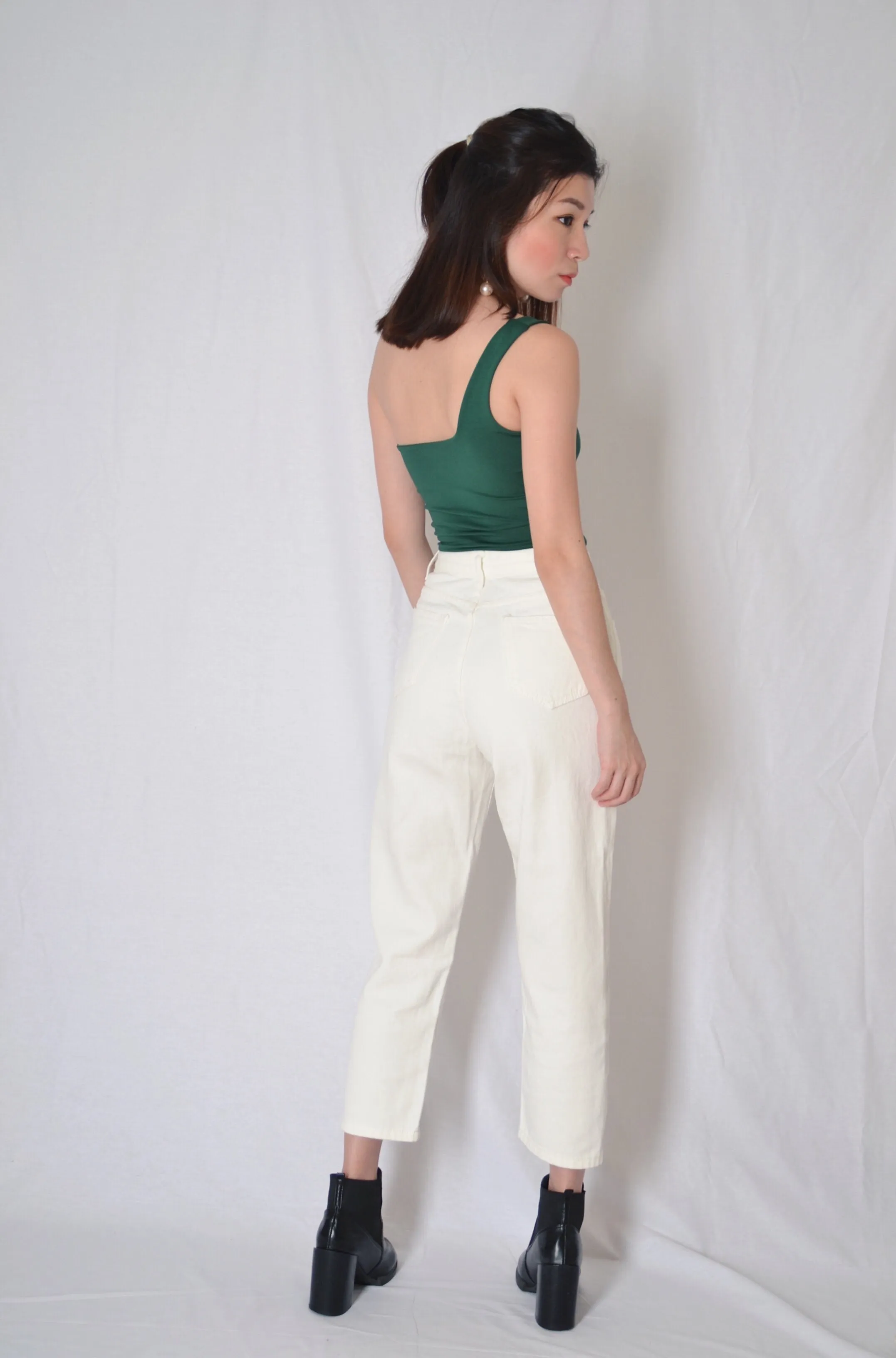 MATILDA JEANS IN WHITE